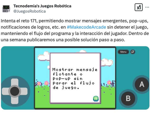 reto171-mensajes-emergentes-makecode-arcade